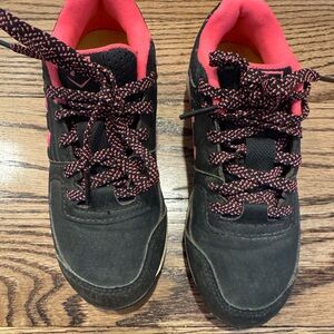 Under Armour Black and Pink Kids cleats